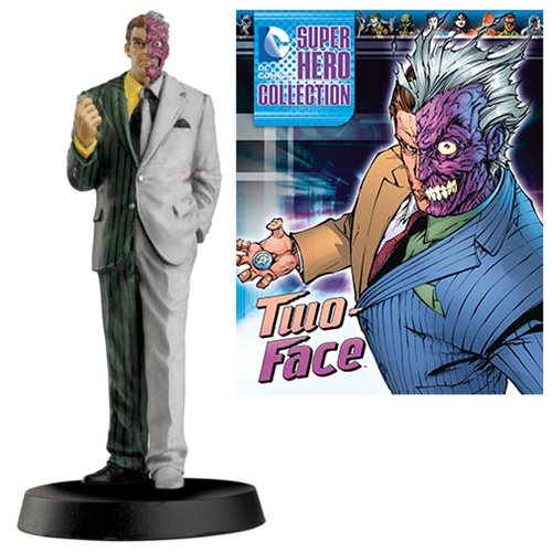 DC Superhero Two-Face Best Of Figure with Collector Magazine #19